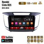 10-tolline Android Hyundai Creta Ix25 2015-2018 autoraadio multimeedia videopleier GPS-navigatsioon WIFI 1+16GB