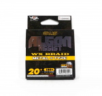 YGK Algon Assist WX Braid metallist t&uuml;&uuml;pi traadi s&uuml;damik, 4 m, suurus 20, 180 naela valge 9446 valge