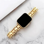 Apple Watch Ultra Series 8 7 6 SE54321 topeltmetallist helmestega k&auml;epael iWatchile, roostevabast terasest rihma voldikluuk. 38mm 40mm 41mm h&otilde;be