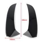 W167 Tagumise p&otilde;rkeraua jaoturi spoiler Canard &otilde;huventiili trimm Mercedes Benz GLE klassile AMG GLE53 GLE350 GLE450 + autole must