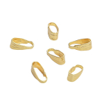 10 tk vasest ripatsiklambriga klambriga &uuml;hendus tagatishelmestega ehete leiud DIY k&auml;ev&otilde;ru kaelakee ripats ehete komponent 3x7mm 10pcs kuld