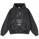 Streetwear Spiny Bear Washed must unisex kapuuts M must