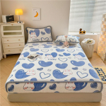 Kahepoolne lumehelbe fliisist voodikate Kolmeosaline polsterdatud Simmonsi madratsikate Beebi fliisist pruun padjakate 120x200cm 3pcs