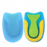 Silikoon-geel-sisetallad kontsadele poolsisetallad, p&otilde;rutussummutus, mugavad jalatsi sisetallad Geel-pehme kannasisetallad kingapadjad S