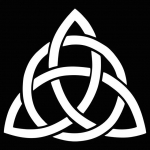 Knot Triquetra Trinity Celtic &ndash; auto vin&uuml;&uuml;lkleebise s&uuml;mbolkleebis Veekindlad kaunistused autokleebised 15x14cm
