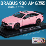 1/24 Scale Benz G900 Diecast automudeli m&auml;nguasi, tagasit&otilde;mmatav m&auml;nguasi koos heli ja valgusega lastele V&auml;ikelaste poiste t&uuml;drukute kingituste kollektsioon 1/24-21x8.2x6cm roosa