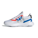 Adidas Flex J Valge Helendav Sinine Laste tossud Pilvevalge Hall-Kaks FX5325 28