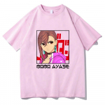 Dandadan Ayase Momo T-s&auml;rgid NAISED Fantasy Kawaii/armsad levinud T-s&auml;rgid 100% puuvillased T-s&auml;rgid Suvised vabaaja l&uuml;hikeste varrukatega multifilm L