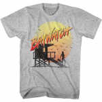 Baywatch Silhouette Unisex T-s&auml;rk S