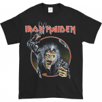 IRON MAIDEN S&auml;rk Iron Maiden Eddie Hook Must T&auml;is Unisex T-s&auml;rk S