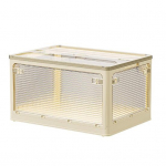 Kokkupandav hoiukarp, l&auml;bipaistev deflektorikapi korraldaja, suure mahutavusega kaasaskantav plastikust virnastatav kaanega hoiukapp