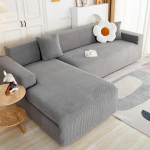 Elastne diivanikate elutoa istme diivani kate Reguleeritav diivani kate L-kujuline diivani kate M&ouml;&ouml;blikaitse Kodukaunistus Small(90-140cm)1PC