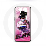 &Uuml;mbris Samsung Galaxy S9 Plus Formula 1 Sergio P&eacute;rez F1 Driver Roosa jaoks