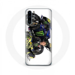 Valge taustaga &uuml;mbris Huawei P30 Valentino Rossi Speedi draiveri jaoks