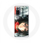 Coque pour Xiaomi Redmi Note 10 Pro Mikasa Ackerman Attaque des Titans Anime