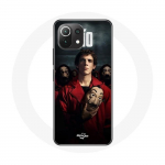&Uuml;mbris Xiaomi Mi 11 Lite La casa de papel Rio Mask jaoks