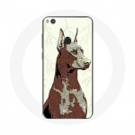 &Uuml;mbris Huawei P8 Lite 2017 Dobermani koerat&otilde;ugu jaoks