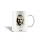 Mug en C&eacute;ramique Nirvana Groupe de pop Kurt Cobain Dessin