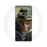 &Uuml;mbris Samsung Galaxy Note 9 Loki Thor Ragnarok jaoks koos Fanart-kiivriga, 1. hooaeg