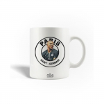 Mug en C&eacute;ramique Kylian Mbapp&eacute; Foot Logo PSG Paris Saint Germain