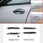 BMW 3 5. seeria 6 GT X3 X4 X5 X6 X7 G20 G30 G01 G02 G05 G06 auto v&auml;lisukse k&auml;epideme kaane ukse kausi kaitsekatete kleebis jaoks Style A