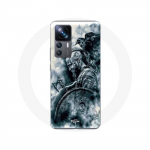 Coque Xiaomi 12T Pro vikings ragnar lothbrok bouclier corbeau