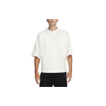 Nike Sportswear Tech Fleece Uuendatud L&otilde;tv L&otilde;ikega &Uuml;mmarguse Kaelusega L&uuml;hikeste Varrukatega T-s&auml;rk Meeste Topid Valge FB8166-133 L