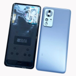 Tagumine akukate uks 6,28 Xiaomi Mi 12 telefoni jaoks Tagumine Mi12 Remont Asendus Klaaskaas + Liim sinine