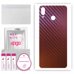 apgo skin sticker film foil vinyl for the BACK compatible with Honor Play, scratch-resistant, easy to install - Carbon Chameleon CAKA5