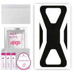apgo Protective Skin Sticker for the back compatible with Black Shark 3S, Wrap Film, Foil, Vinyl - Pattern Matrix