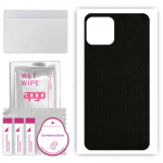 apgo Protective Skin Sticker for the back compatible with Cubot C30, Wrap Film, Foil, Vinyl - Pattern Matrix