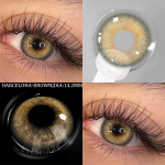 AMARA 1paar v&auml;rvilised kontaktl&auml;&auml;tsed Sinised silmal&auml;&auml;tsed Pruunid l&auml;&auml;tsed Hallid Pupillid Naturaalsed silmal&auml;&auml;tsed Aastased Kosmeetilised Rohelised Kontaktid