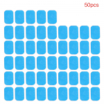 EMS geelpadjad EMS Trainerile k&otilde;hu geelkleebised Fitnessi h&uuml;drogeel k&otilde;hulihaste stimulaatori salendav massaažimasin 50PCS(25 Pairs)