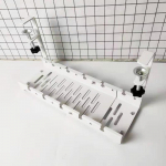 Lauaalune kaablihaldusalus, juhtmeorganisaatori hoidik, korvi traatriiulipeidik, kodu lauaalune juhtmehoidik