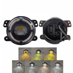 4-tollised &uuml;mmargused LED eesmised udutuled Angel Eye objektiivid maastikul Jeep Grand Cherokee 2011-2013/Wrangler JK 2007-2018 XJ jaoks