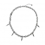 Unisex kaelakee &otilde;&otilde;neskett neet Decor &uuml;hev&auml;rviline humala reguleeritava pikkusega puusapeo stiil Punk Club Choker