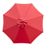 200/270/300CM Vihmavarju vahetuskuppel UV-kaitsega V&auml;li Aed Terrass Tagahoov P&auml;ikesevarju Turu Lauapealne Vihmavarju Vahetuskangas L