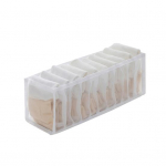 Rinnahoidja hoiukarp Suure mahutavusega klassifitseeritud ventileeritav 07.06.11 V&otilde;red aluspesu hoiukarp Majapidamistarbed 11 Grids valge