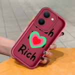 Pehme silikoonist ruudukujulise redeli mustriga telefoni&uuml;mbris, t&auml;ielikult kattev, kaamera p&otilde;rutuskindel kaitse, kummist &uuml;mbris Vivole Vivo V25 5G valge