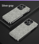 Luksuslik gradiendiga glitterkattega &uuml;mbris telefonile Tecno Spark 10 Pro 10C 8C 9 6 GO 2023 2022 2020 Pop 5 LTE silikoonist l&auml;bipaistev tagakaas Spark 8C lilla