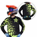 Motokrossi Jersey v&otilde;idus&otilde;it Maastikuratas MX Enduro MOTO Mootorratas Flexair riided laps poiss t&uuml;druk moto laps m&auml;gi Dirt Bike allam&auml;ge S-Jersey-kid
