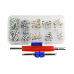 AC klapi s&uuml;damiku komplekt auto kliimaseadmele 134a jahutusrehvi klapi varre s&uuml;damikukomplekt klapi s&uuml;damiku eemaldaja paigaldaja t&ouml;&ouml;riistakomplekt