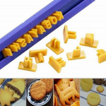 T&auml;hestiku t&auml;ht number k&uuml;psise k&uuml;psisevorm Press reljeefl&otilde;ikur Fondant vorm