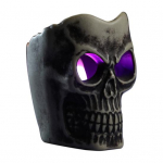 Halloweeni pealuu k&uuml;&uuml;nlavalgusega kaunistus &otilde;udne luukere kuju lauaplaadi sisekujundus halloweeni &otilde;ue surnuaia jaoks