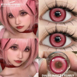 Eyeshare 1paar Colorconi v&auml;rvilisi kontaktl&auml;&auml;tsi silmadele Roosad l&auml;&auml;tsed Kosmeetilised rohelised silmal&auml;&auml;tsed Cosplay sinised silmakontaktid aastas
