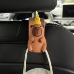 Autoistme peatoe konks, s&otilde;iduki seljatoe riidepuu, multifunktsionaalne vastupidav toidukaupade hoiukorraldaja Sit Capybara