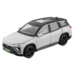 1/32 NIO ES8 MAASTUR Sulamist Auto Mudel M&auml;nguasi Metall Die-cast Simulatsioon Maastikuauto Uksed Avanevad T&otilde;mba Tagasi Kogumis M&auml;nguasi Poisile Kingitus