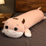 80/100 cm hiiglaslikud multifilmiloomad pl&uuml;&uuml;sist unepadja t&auml;idisega dinosauruse husky koer Shiba inu hamster veise pl&uuml;&uuml;sis m&auml;nguasjad lastele beebile 80cm