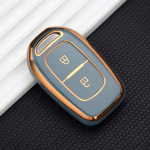 TPU autov&otilde;tme katte korpuse pult Renault Kwid liikluss&uuml;mboli jaoks Dacia Sandero Logan Duster 2016 2017 2018 Shelli tarvikud valge