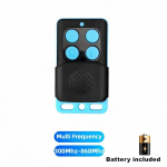 300-868MHz klooni kaugjuhtimispult RF-paljundusaparaat kopeeri kaugjuhtimispult Fikseeritud koodiga juhtmevaba kaugjuhtimispult v&auml;rava garaažiuksele